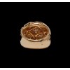 Bague V.C.A en Or 18k et Diamants