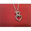 Collier Hermès Coeur en argent