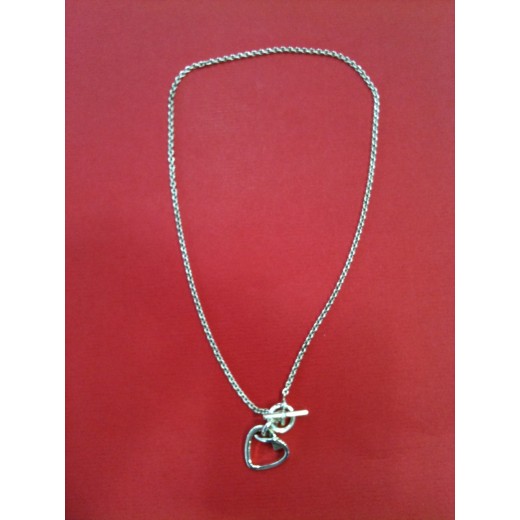 Collier Hermès Coeur en argent