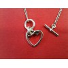 Collier Hermès Coeur en argent