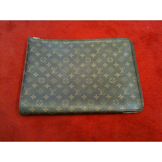 Poche  Documents Louis Vuitton en toile monogram