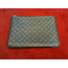 Poche  Documents Louis Vuitton en toile monogram