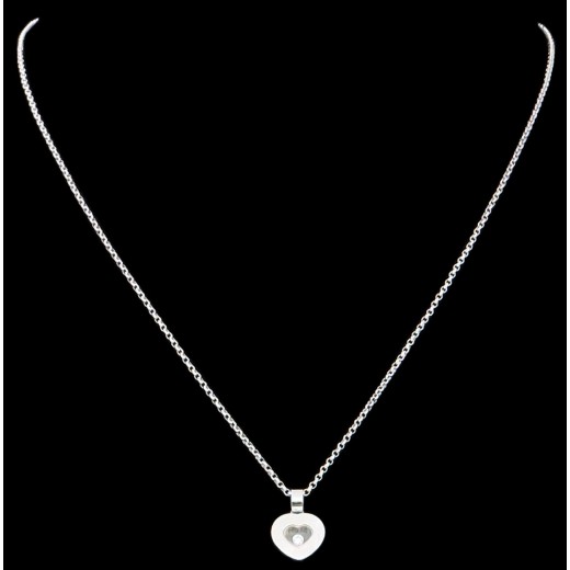 Collier Chopard Happy Diamonds en or et diamant