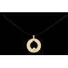 Pendentif Dinh Van Cible en or & diamant