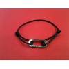 Bracelet sur cordon Dinh Van Maillon XL en argent