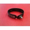 Bracelet Céline en cuir bordeaux