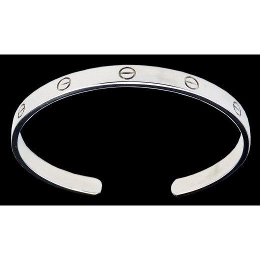 bracelet cartier homme argent