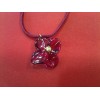 Collier Baccarat Hortensia en cristal sur cordon