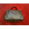 Sac Louis Vuitton Evora MM en toile damier ébène