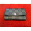 Porte-clés Louis Vuitton Multiclés 6 en toile damier
