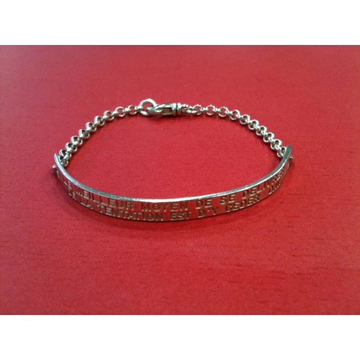 Bracelet Marc Deloche en argent