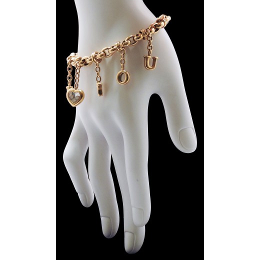 Bracelet Chopard Happy Diamonds I Love U