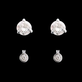 Boucles d'Oreilles Messika Emotion Diamants