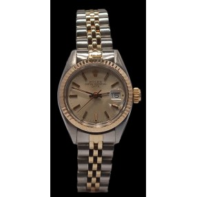 Montre Rolex Lady Date Or et Acier