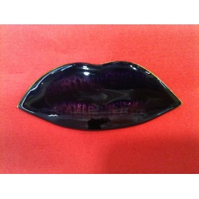 Broche Sonia Rykiel Bouche violette