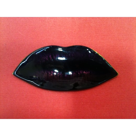 Broche Sonia Rykiel Bouche violette