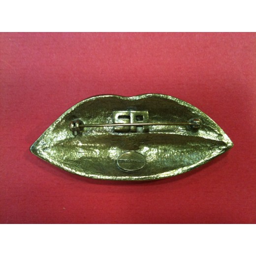 Broche Sonia Rykiel Bouche violette