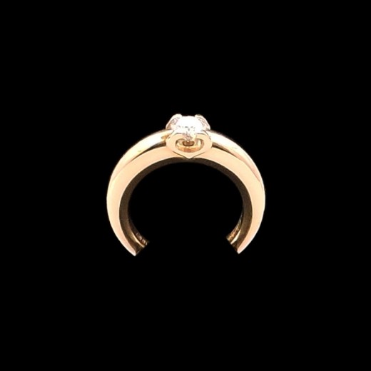 Solitaire Cartier Louis Cartier en or