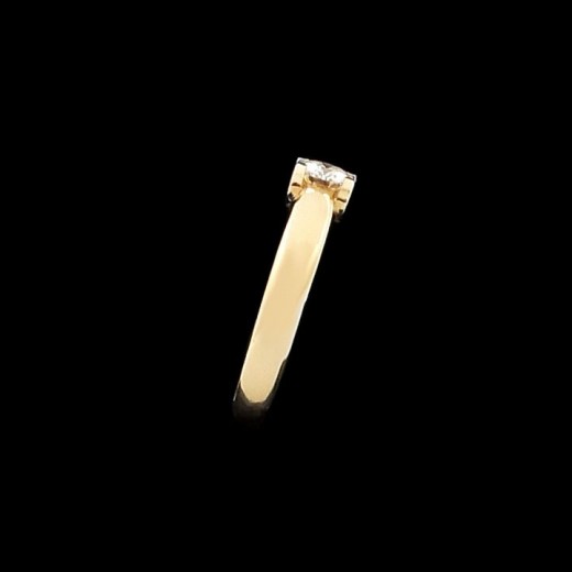 Solitaire Cartier Louis Cartier en or