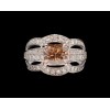 Bague Diamant Cognac