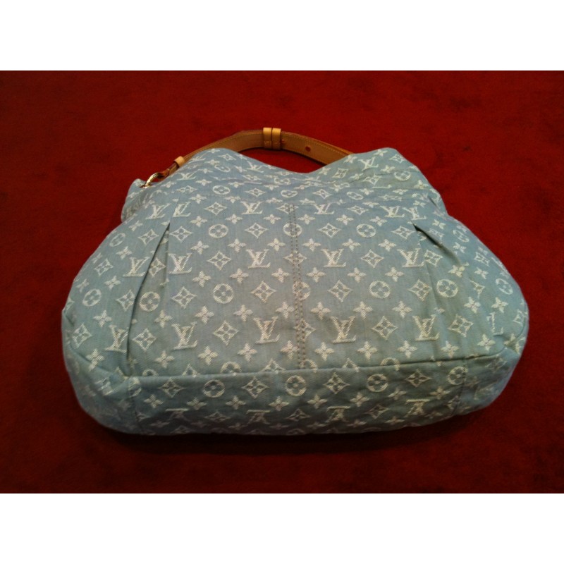 Louis Vuitton Daily GM Blue Monogram Denim XL Bag