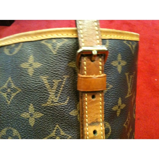 Sac Louis Vuitton Bucket GM en toile monogram