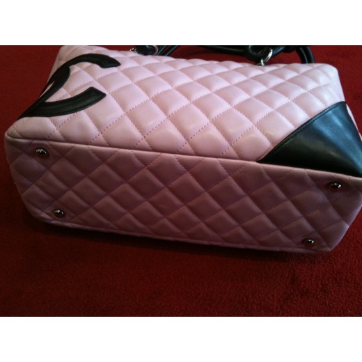 Sac Chanel rose matelassé