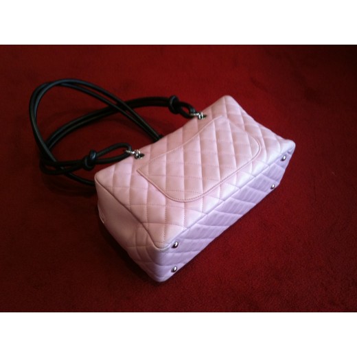 Sac Chanel rose matelassé