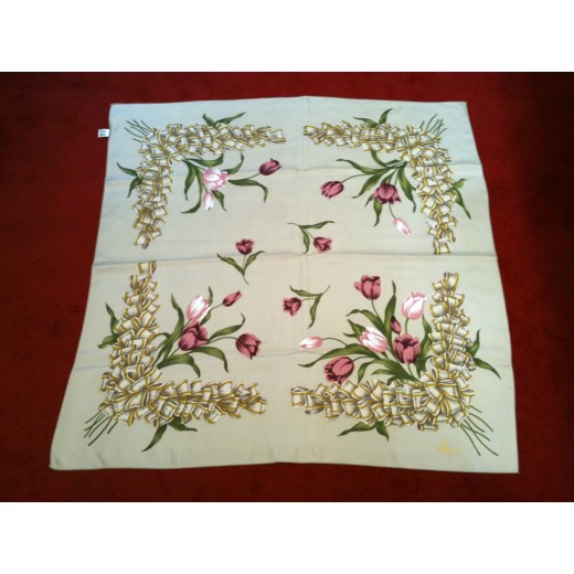 Foulard Chantal Thomass Tulipes en soie