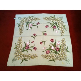 Foulard Chantal Thomass Tulipes en soie