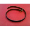 Bracelet Hermès Behapi Double tour en cuir noir