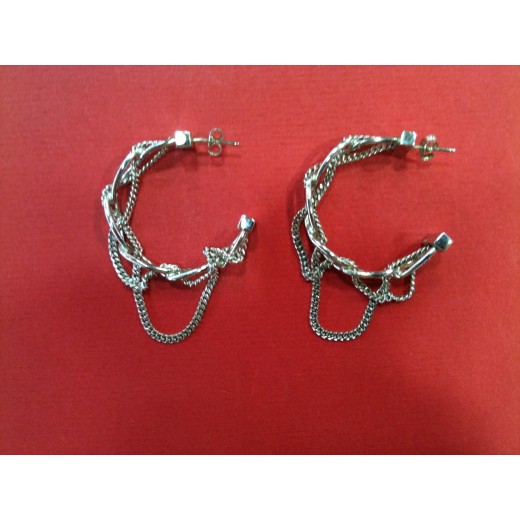 Boucles d'oreilles Pianegonda en argent