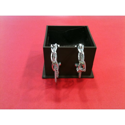 Boucles d'oreilles Pianegonda en argent