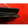 Pochette Yves Saint Laurent en cuir noir