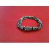 Bracelet Jalan Jalan 5 rangs torsadés en argent