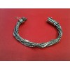 Bracelet Jalan Jalan 5 rangs torsadés en argent