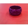 Bracelet Sonia Rykiel en résine fushia