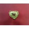 Broche christian Lacroix Coeur en métal doré