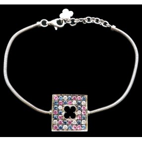 Bracelet Mauboussin Amours divines carré pavé