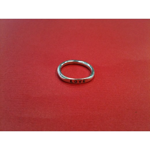 Bague Serge Thoraval Love en argent