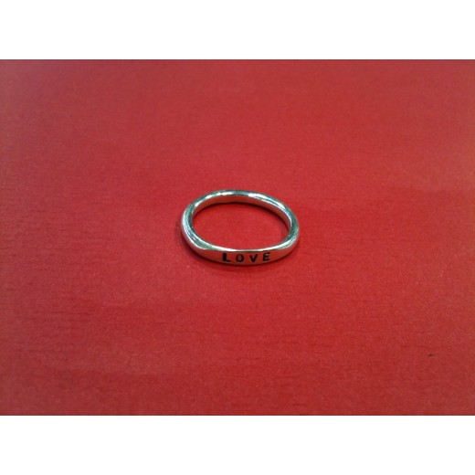 Bague Serge Thoraval Love en argent