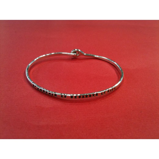 Bracelet Serge Thoraval "S'asseoir et regarder le ciel"