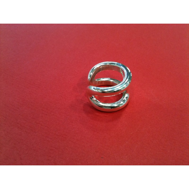 Bague Hermès Osmose en argent