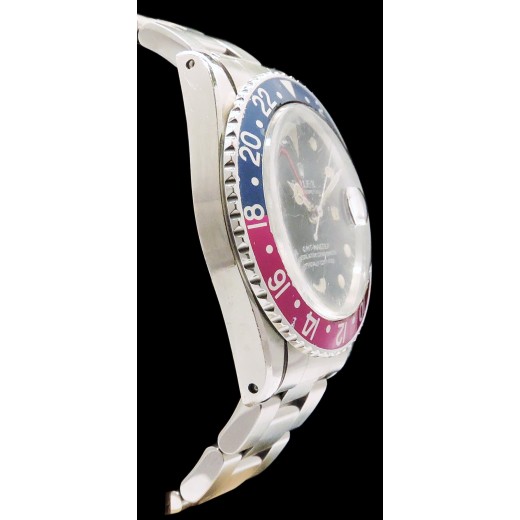 Montre Rolex GMT Master I 1675 Lunette Pepsi