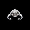 Solitaire ancien diamant