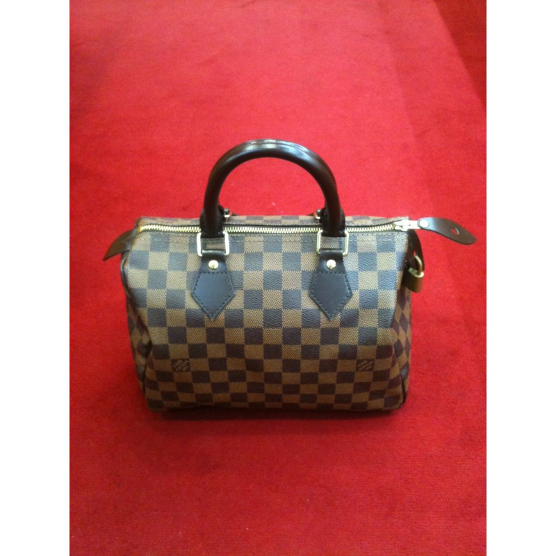 sac a main louis vuitton speedy 25 toile damier ebene