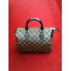 Sac Louis Vuitton Speedy 25 en toile damier ébène