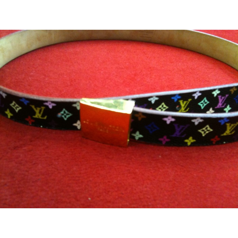 Ceinture louis vuitton multicolore sale