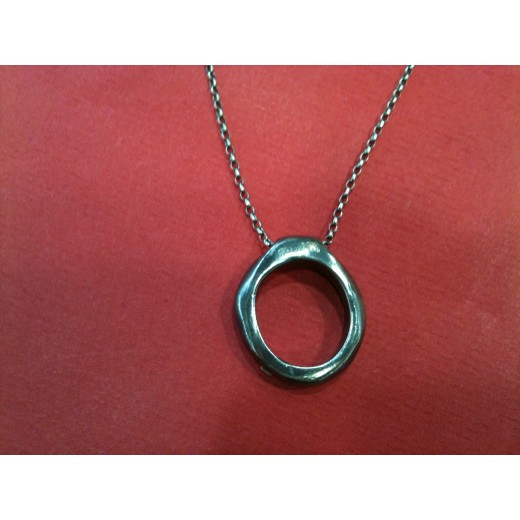 Sautoir Rosa Maria en argent et diamants 