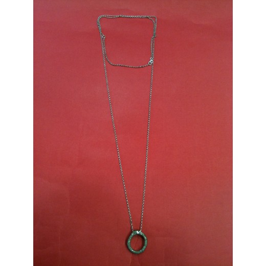 Sautoir Rosa Maria en argent et diamants 